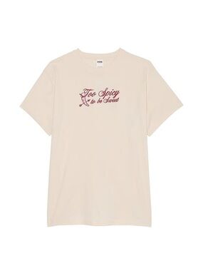 VS Pink Graphic Tee XL Too Spicy Oversized Relaxed fit